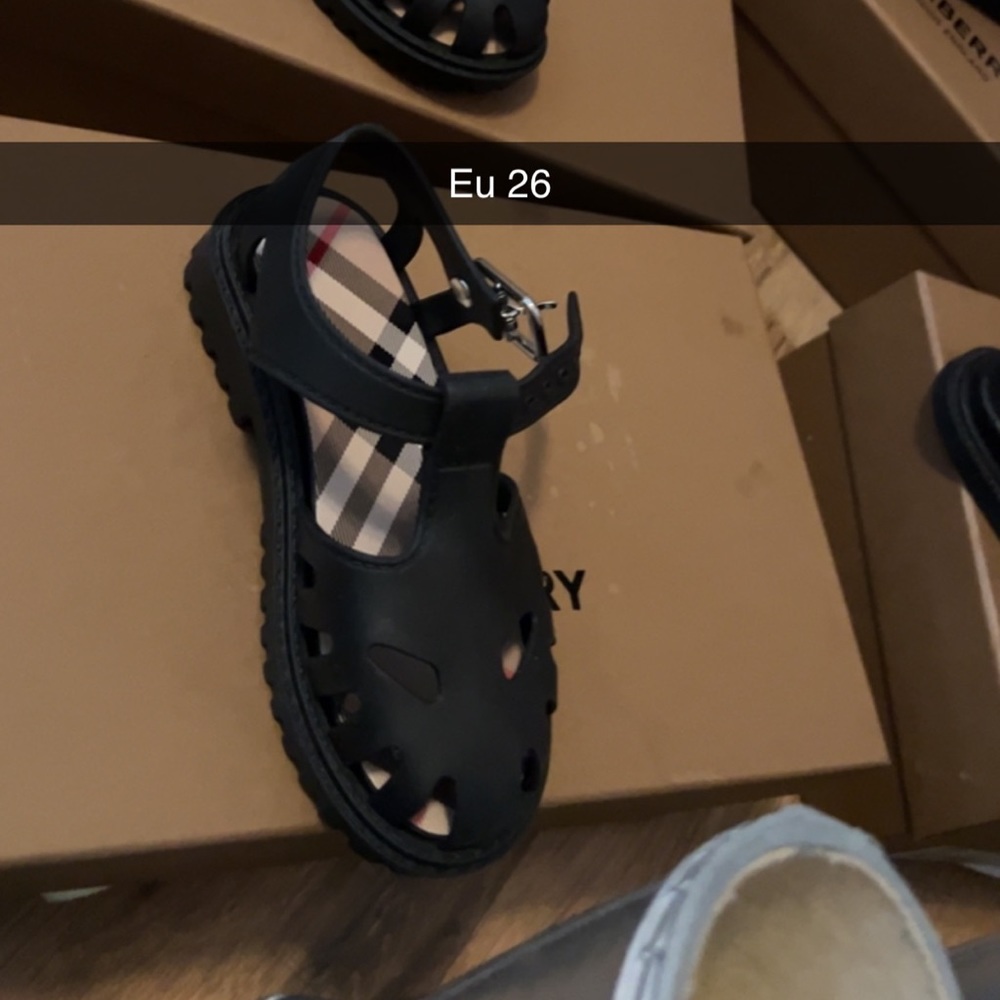 Burberry sandals